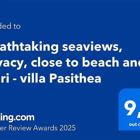Pasithea - Breathtaking Seaviews, Infinity Pool, Privacy, Close To The Нидри